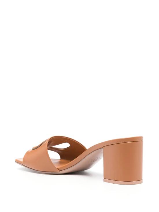  발렌티노 가라바니 뮬/슬리퍼 WS0IR3RLL cognac - VALENTINO GARAVANI