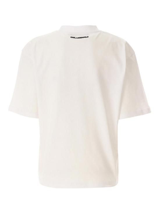  칼라거펠트 반팔 티셔츠 226W1703100 White - KARL LAGERFELD
