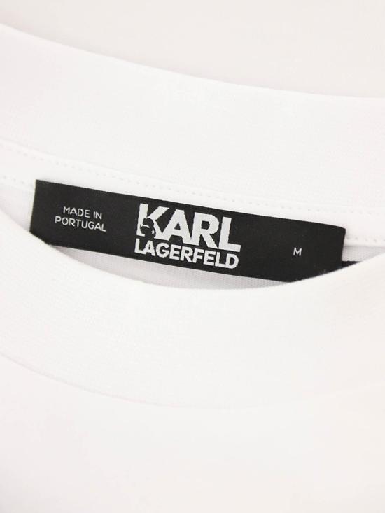  칼라거펠트 반팔 티셔츠 226W1703100 White - KARL LAGERFELD