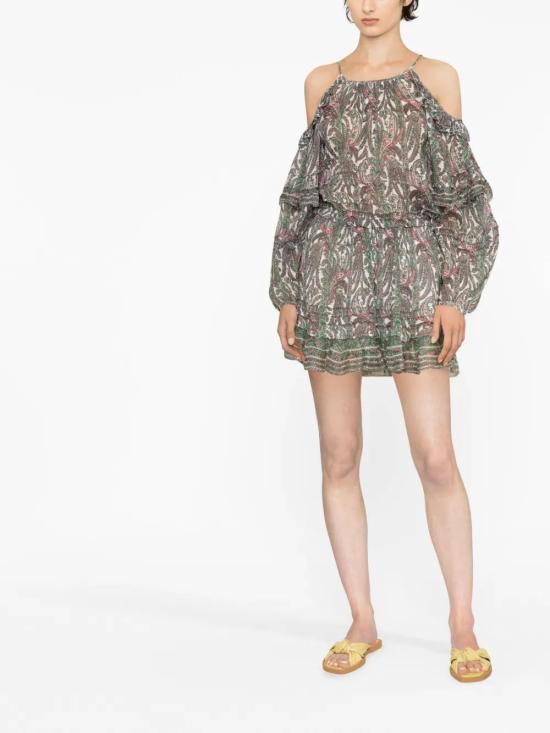  이자벨마랑 숏 원피스 RO0087FBA2J29I multicolour - ISABEL MARANT