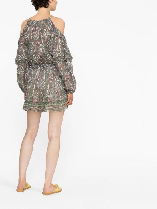  이자벨마랑 숏 원피스 RO0087FBA2J29I multicolour - ISABEL MARANT