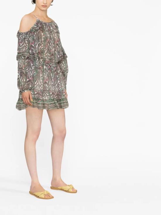  이자벨마랑 숏 원피스 RO0087FBA2J29I multicolour - ISABEL MARANT