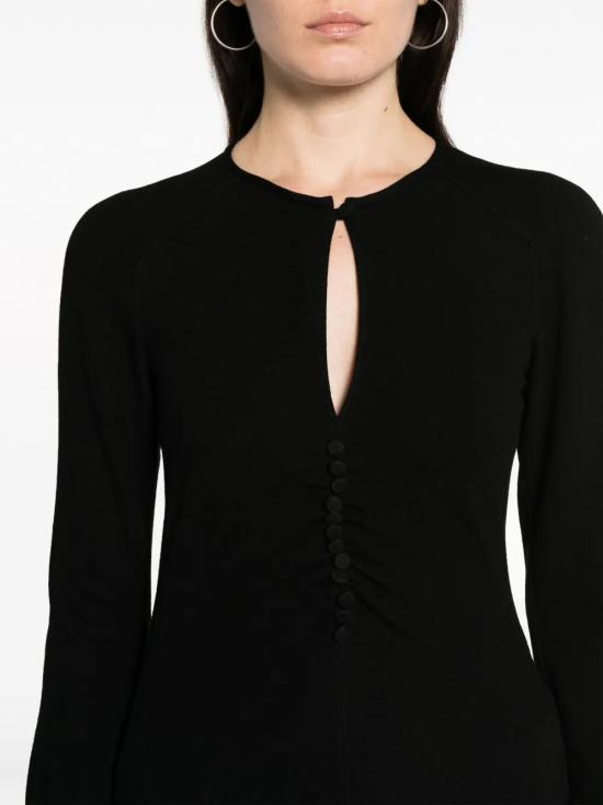  이자벨마랑 블라우스 HT0281FAA4K22I black - ISABEL MARANT