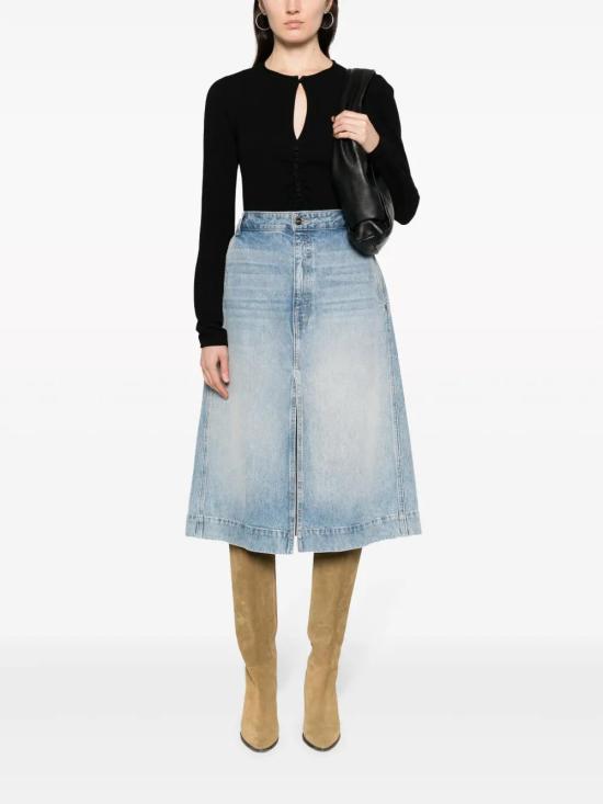  이자벨마랑 블라우스 HT0281FAA4K22I black - ISABEL MARANT