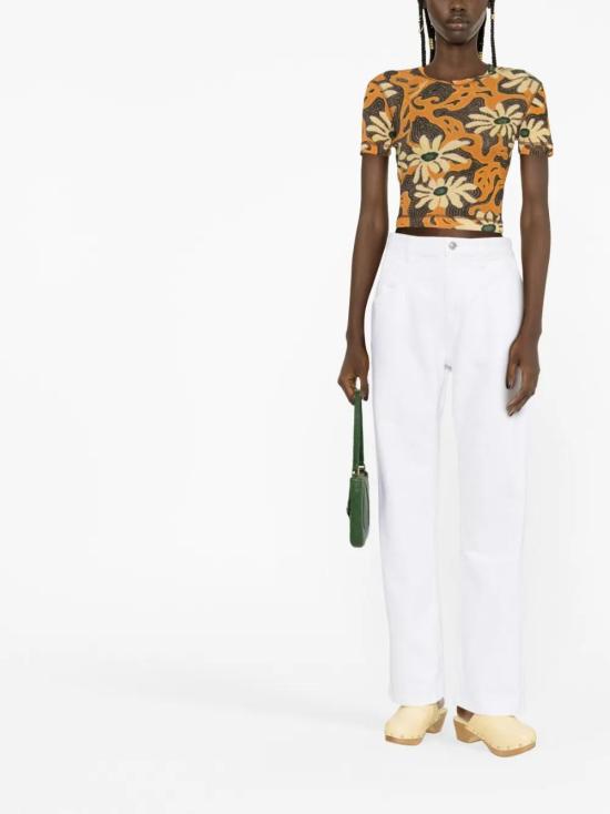  이자벨마랑 데님 팬츠 PA0054FCA2H01I white - ISABEL MARANT