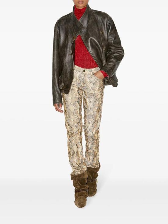  이자벨마랑 스트레이트 팬츠 PA0433FAB4G04I - ISABEL MARANT