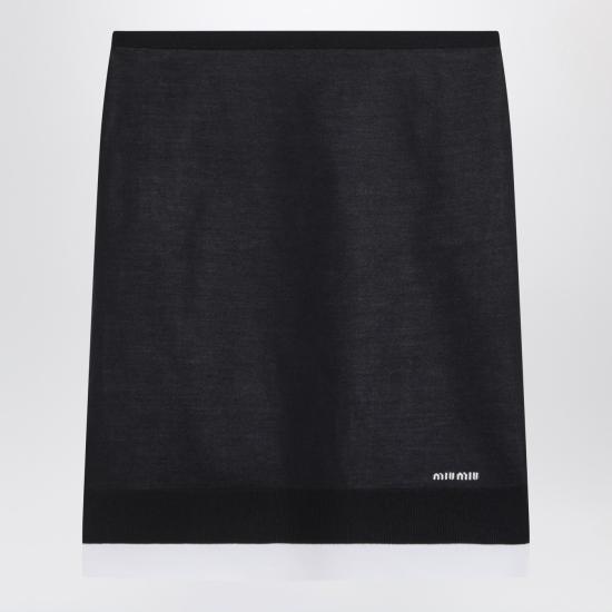 25SS 미우미우 숏 스커트 MG2331OOO15Q9 Blue