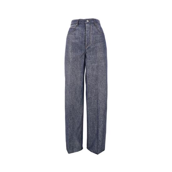  보테가베네타 팬츠 보테가 베네타 데님 이펙트 울 블렌드  여성 블루