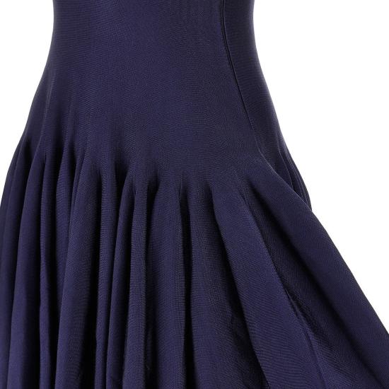  알라이아 미디 원피스 ALAIA 고데 니트 미디 드레스 여성 블루 - ALAIA