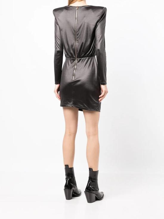  발망 숏 원피스 XF1R9810JB62 - BALMAIN