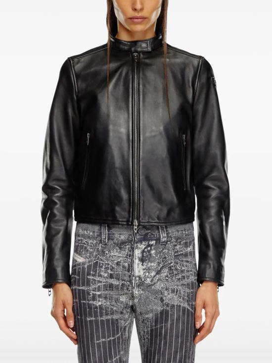  디젤 바이커 자켓 A145650AJIR black - DIESEL