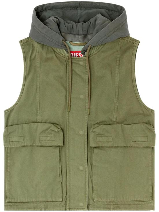  디젤 베스트 A167210PKAS olive green
