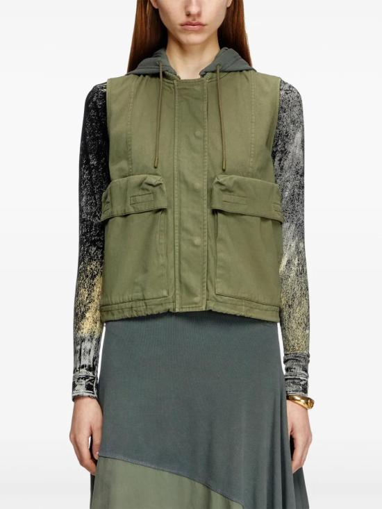  디젤 베스트 A167210PKAS olive green - DIESEL