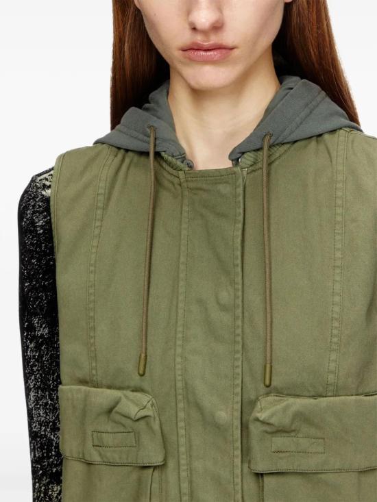  디젤 베스트 A167210PKAS olive green - DIESEL