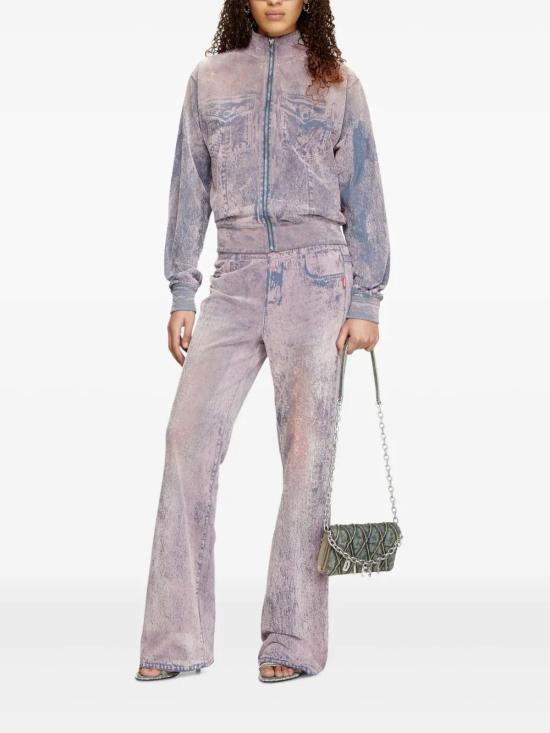  디젤 긴팔 티셔츠 A166220HQAJ blue - DIESEL