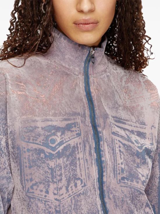  디젤 긴팔 티셔츠 A166220HQAJ blue - DIESEL