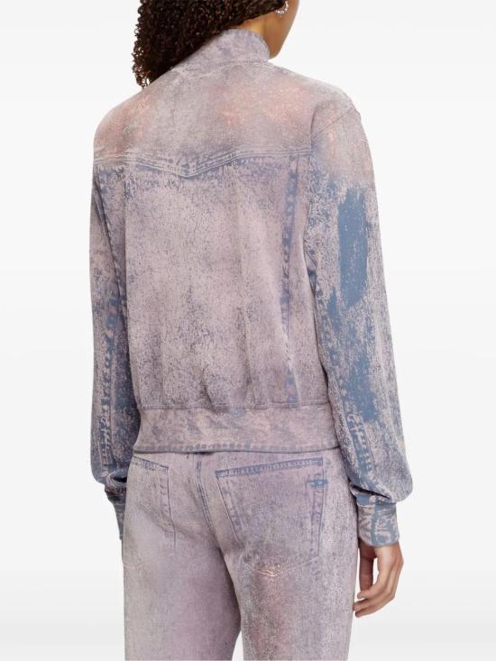  디젤 긴팔 티셔츠 A166220HQAJ blue - DIESEL