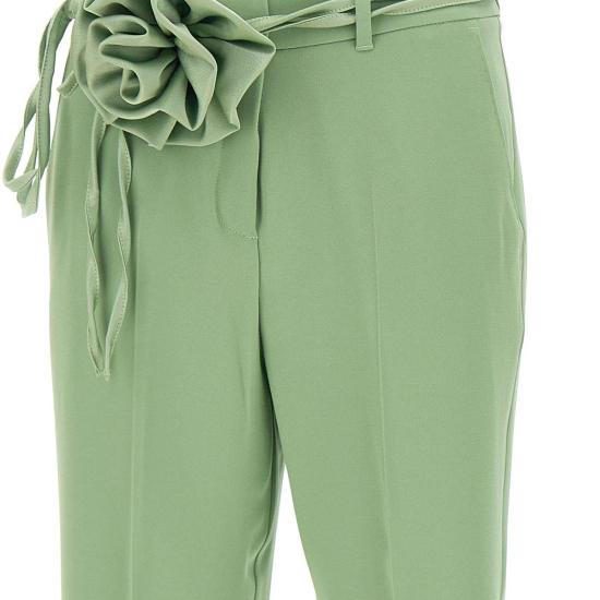 25SS 마렐라 스트레이트 팬츠 2513131152200 005 Green - MARELLA