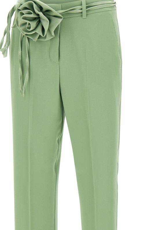 25SS 마렐라 스트레이트 팬츠 2513131152200 005 Green - MARELLA