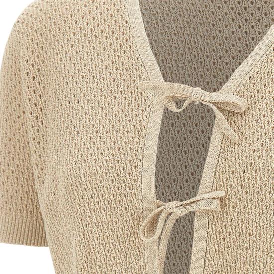 25SS 마렐라 가디건 2513341012200 001 Beige - MARELLA