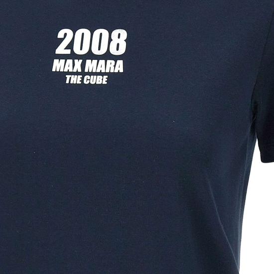 25SS 에스막스마라 반팔 티셔츠 2519971011600 004 Blue - 'S MAX MARA