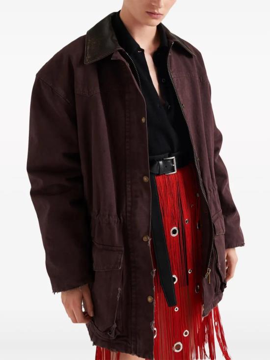  프라다 폴로 티셔츠 P24F2ESOOO14XD black - PRADA