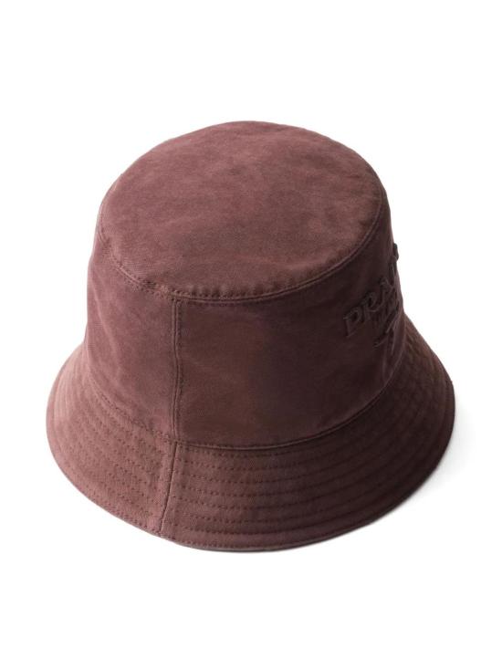  프라다 모자 1HC1372C1S burgundy - PRADA