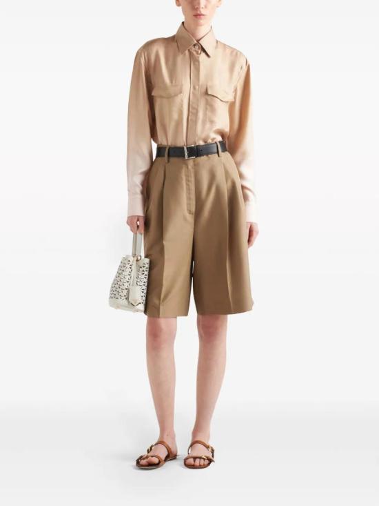  프라다 셔츠 P413HSOOO14J3 sand beige - PRADA