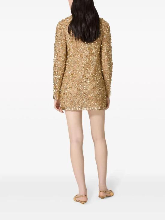  발렌티노 가라바니 수트 자켓 BCE3V11ED ochre gold - VALENTINO GARAVANI