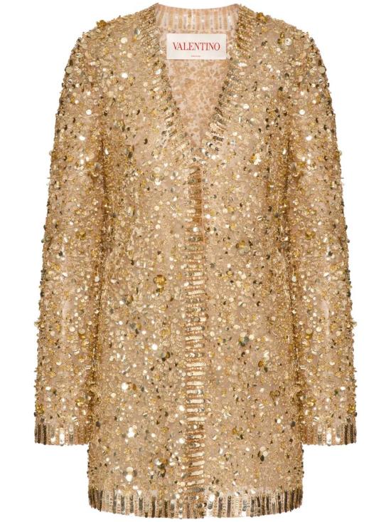  발렌티노 가라바니 수트 자켓 BCE3V11ED ochre gold