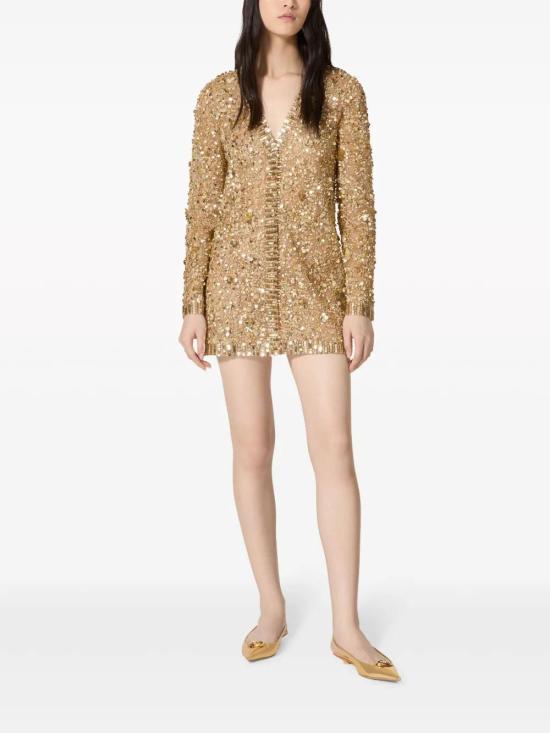  발렌티노 가라바니 수트 자켓 BCE3V11ED ochre gold - VALENTINO GARAVANI