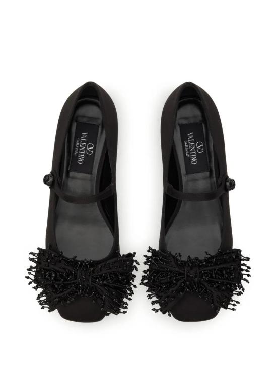  발렌티노 가라바니 플랫 슈즈 WS0KI3PUF black - VALENTINO GARAVANI