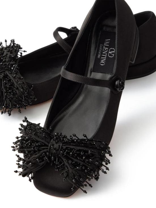  발렌티노 가라바니 플랫 슈즈 WS0KI3PUF black - VALENTINO GARAVANI