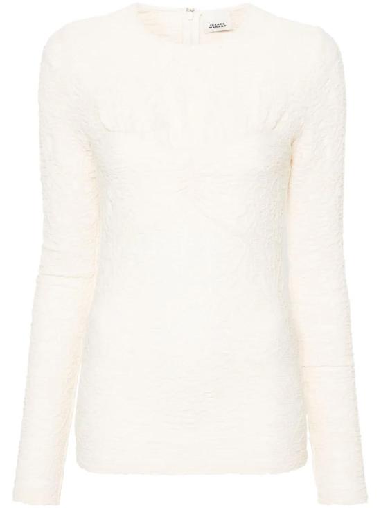  이자벨마랑 긴팔 티셔츠 HT0344FAB1K03I ecru