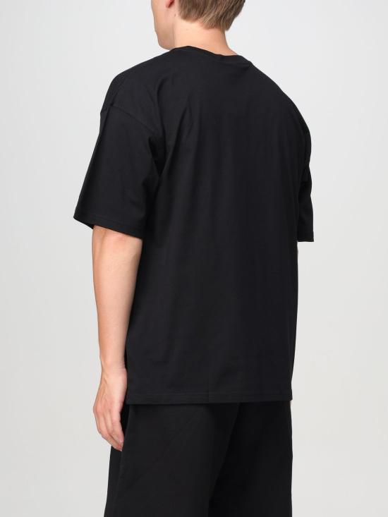 25SS 디젤 반팔 티셔츠 A149430GRAI9XX BLACK DOM - DIESEL