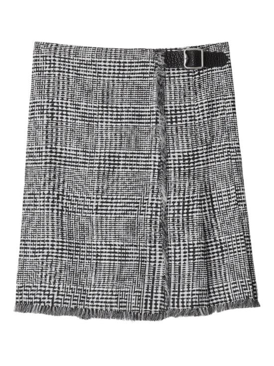  버버리 숏 스커트 8083009 black - BURBERRY