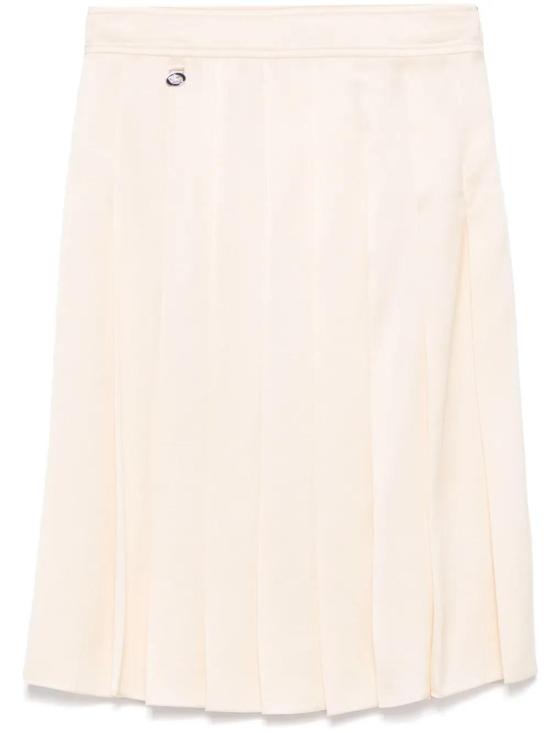  버버리 미디 스커트 8103487 beige