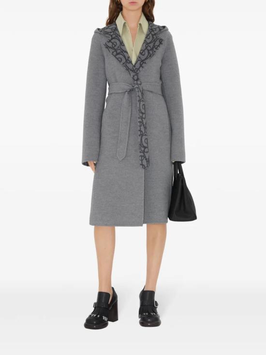  버버리 코트 8101305 grey - BURBERRY