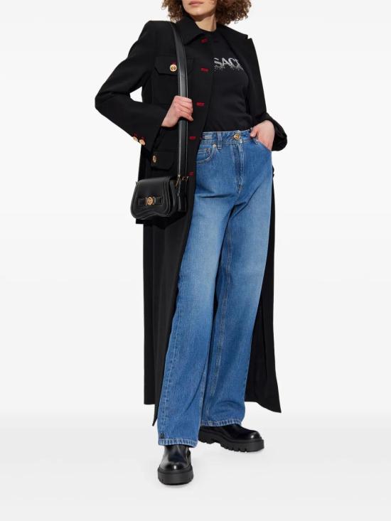  베르사체 반팔 티셔츠 10200101A14477 black - VERSACE