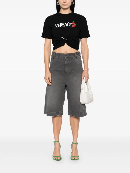  베르사체 반팔 티셔츠 10188981A13614 black - VERSACE