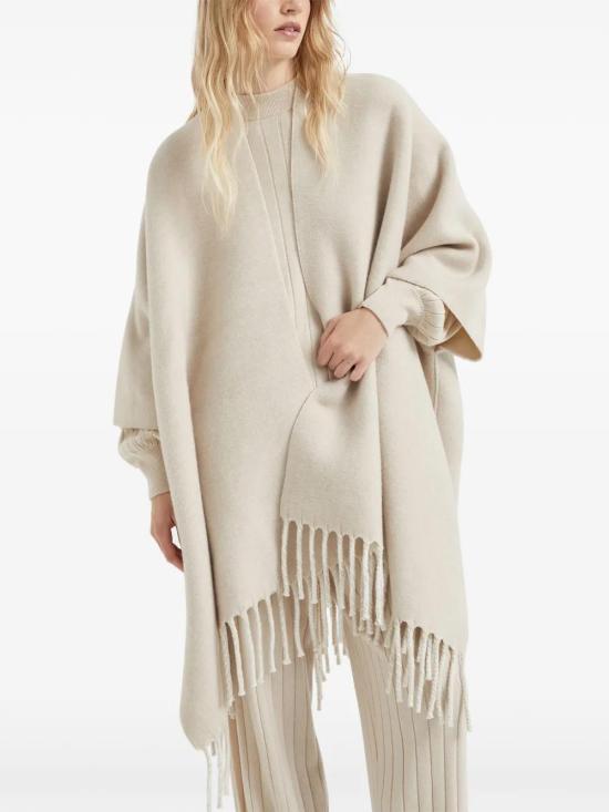  브루넬로 쿠치넬리 머플러/스카프 MSCDAGP42CK95 beige - BRUNELLO CUCINELLI