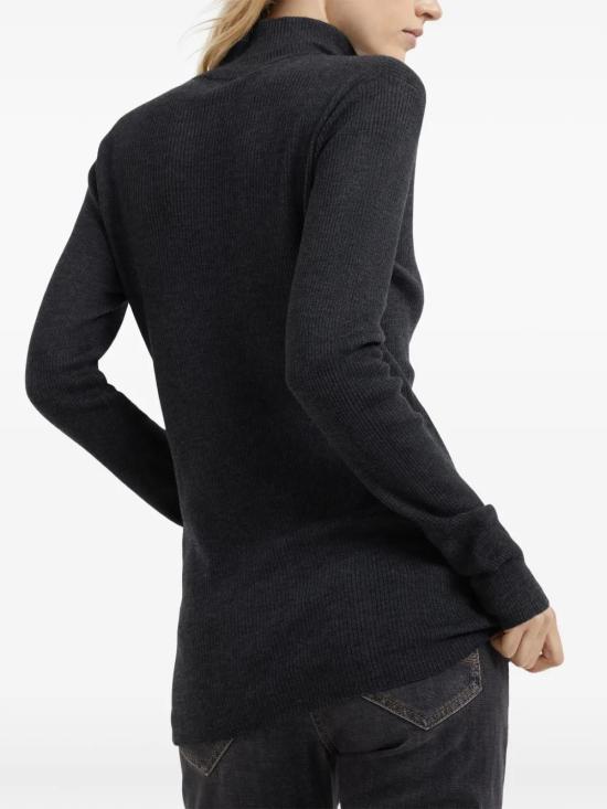  브루넬로 쿠치넬리 반팔 티셔츠 M14817604C055 anthracite - BRUNELLO CUCINELLI