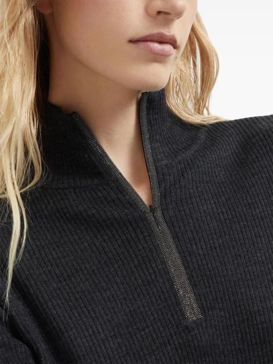  브루넬로 쿠치넬리 반팔 티셔츠 M14817604C055 anthracite - BRUNELLO CUCINELLI