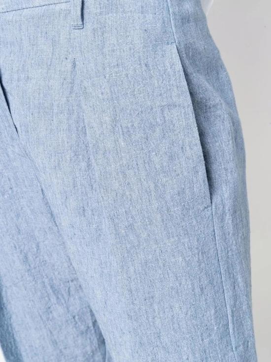  브루넬로 쿠치넬리 수트 팬츠 MF588P7864C025 blue - BRUNELLO CUCINELLI