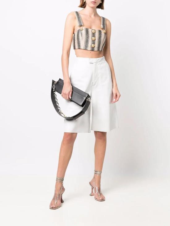  발망 민소매 티셔츠 XF1AA120XB30 beige - BALMAIN