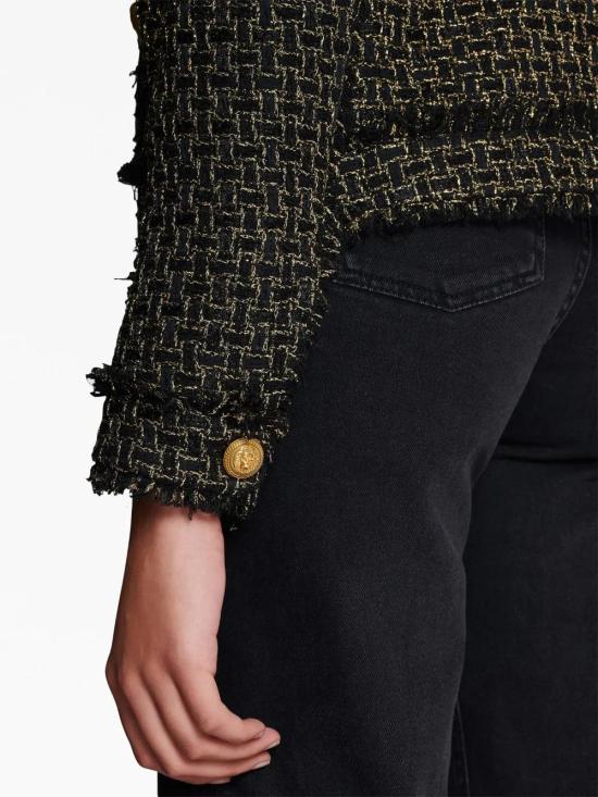  발망 자켓 BF1SK455VD57 black - BALMAIN