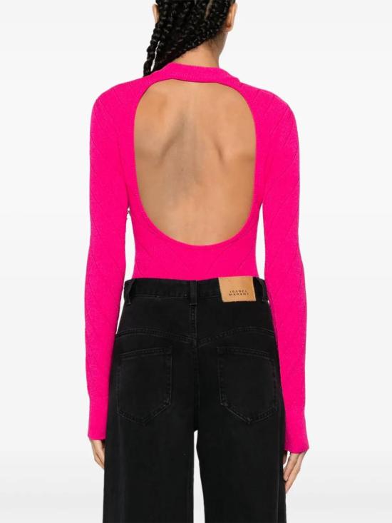  발망 긴팔 티셔츠 CF1BG240KF53 - BALMAIN