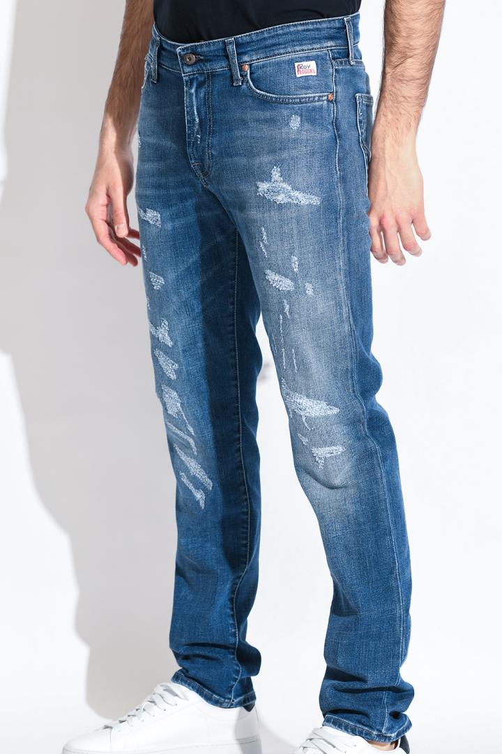  로이로져스 데님 팬츠 517 MAN CANAIOLO DENIM - ROY ROGER'S
