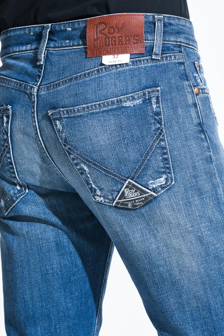  로이로져스 데님 팬츠 517 MAN CANAIOLO DENIM - ROY ROGER'S