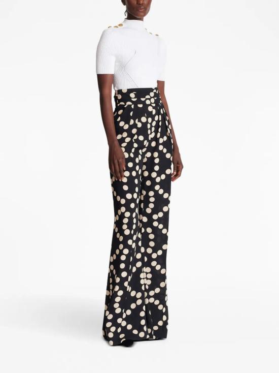  발망 스트레이트 팬츠 BF0PP181SC57 - BALMAIN